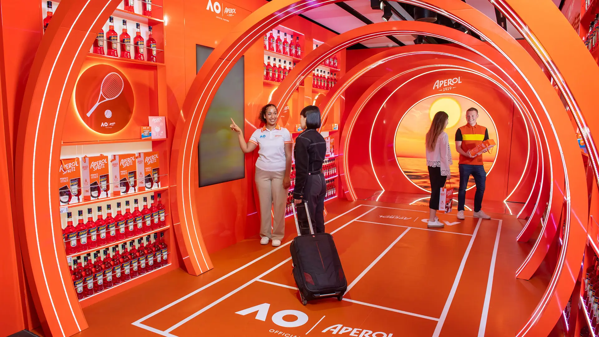 Aperol Spritz at the Australian Open 2024