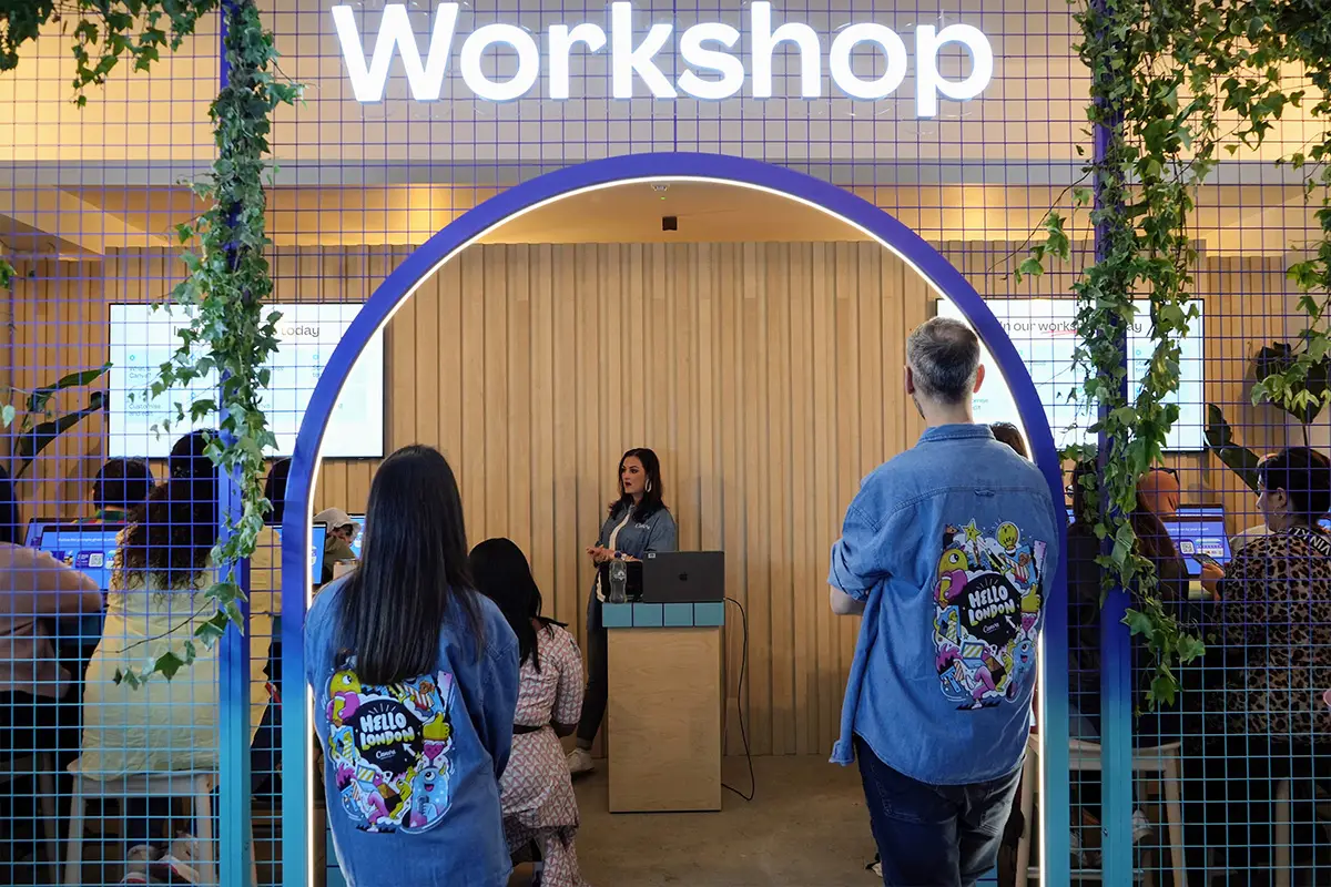 Canva Studio Pop-Up, event photograph 5 of 8