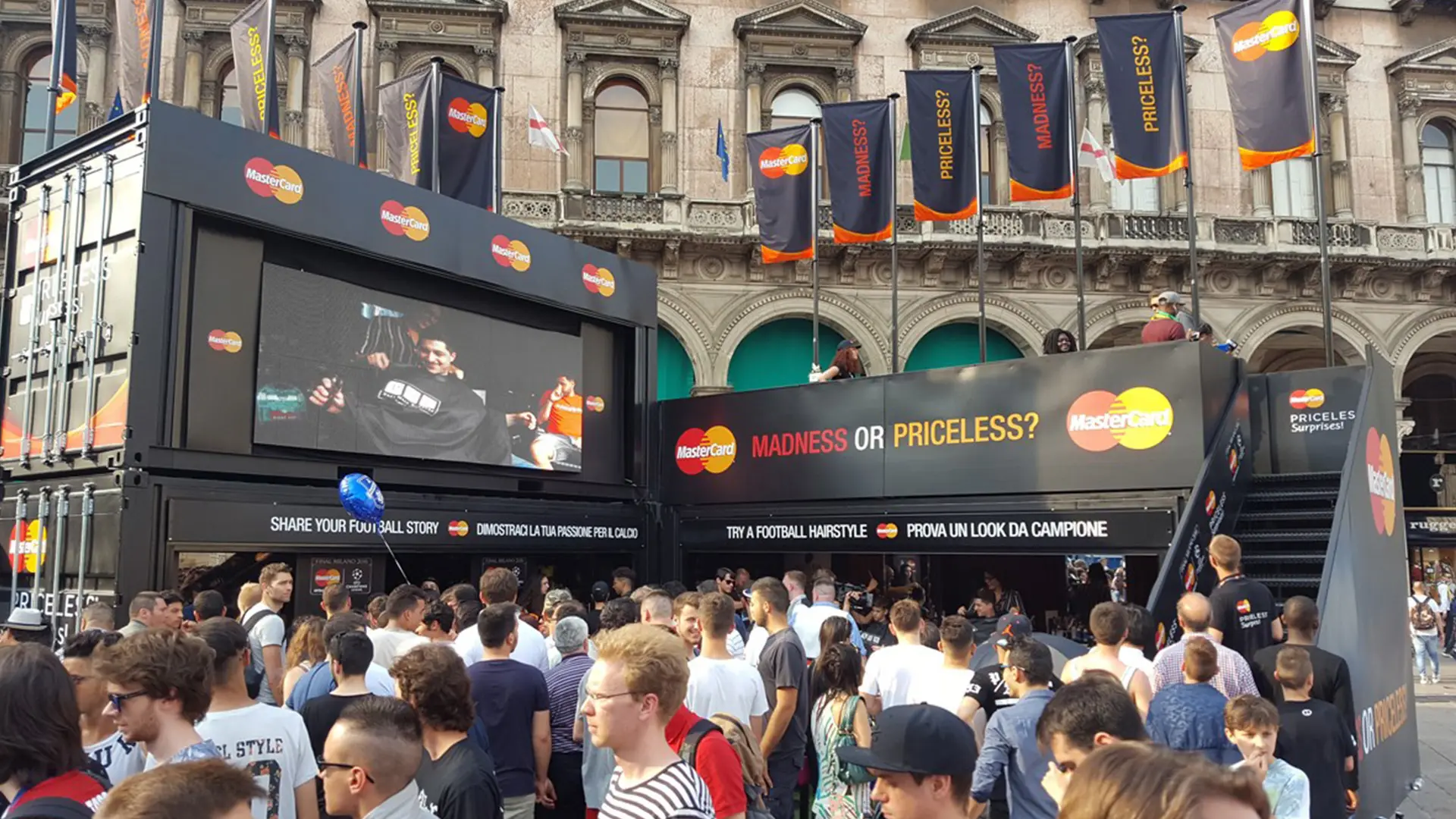 Mastercard at the UEFA Champions League Final