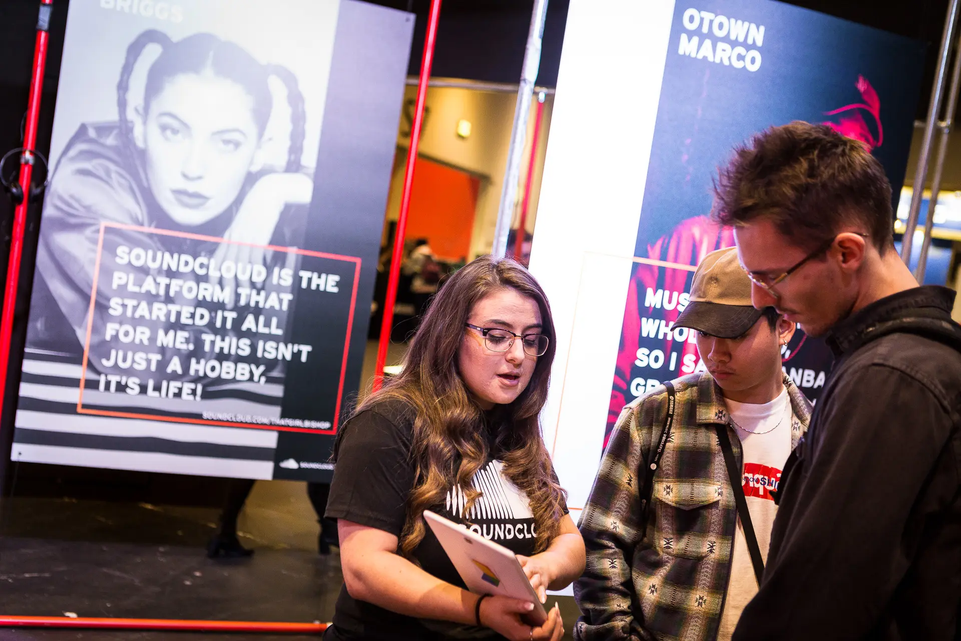 SoundCloud Stand at ExCeL London, event photograph 5 of 6
