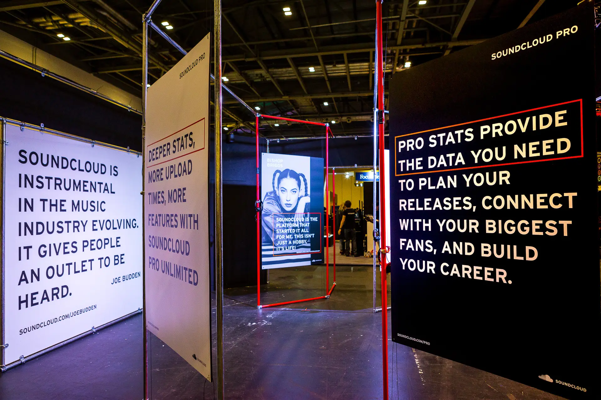 SoundCloud Stand at ExCeL London, event photograph 6 of 6