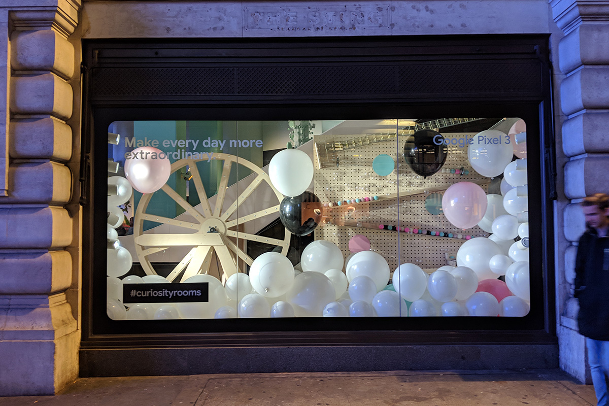 Google Google Pixel 3: Curiosity Rooms — event photograph 5 of 8
